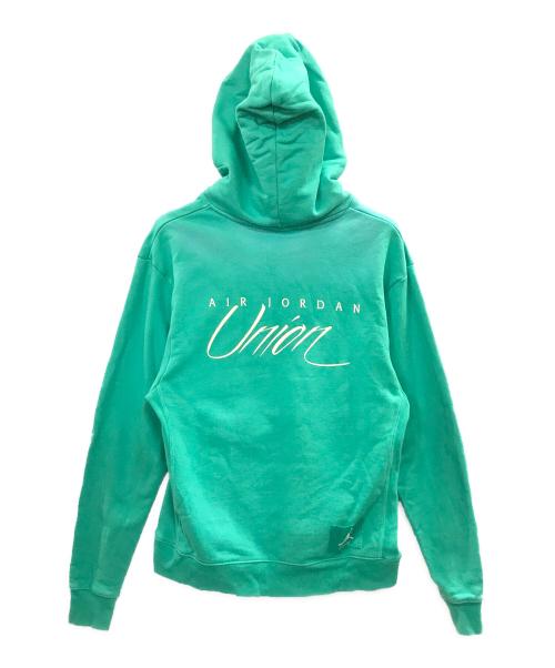 UNION（ユニオン）UNION (ユニオン) JORDAN (ジョーダン) MJ Fleece Hoodie グリーン サイズ:Mの古着・服飾アイテム