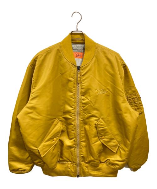 KEBOZ（ケボズ）KEBOZ (ケボズ) MA-1ジャケット　ケボズ　KBZFW220U040　 イエロー サイズ:Ｌの古着・服飾アイテム