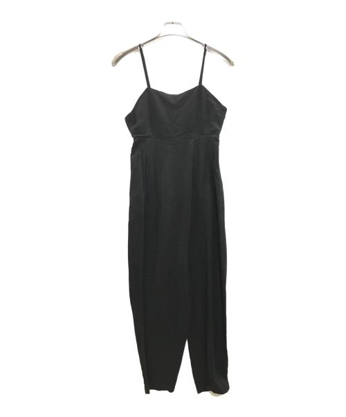LEINWANDE（ラインヴァンド）LEINWANDE (ラインヴァンド) Belted Linen Jumpsuits ブラック サイズ:Freeの古着・服飾アイテム