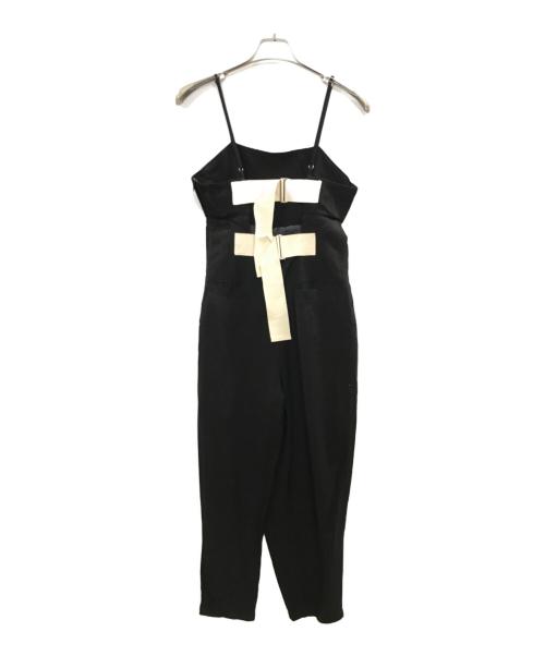 LEINWANDE（ラインヴァンド）LEINWANDE (ラインヴァンド) Belted Linen Jumpsuits ブラック サイズ:Freeの古着・服飾アイテム