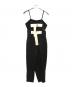 LEINWANDE (ラインヴァンド) Belted Linen Jumpsuits ブラック サイズ:Free：5000円