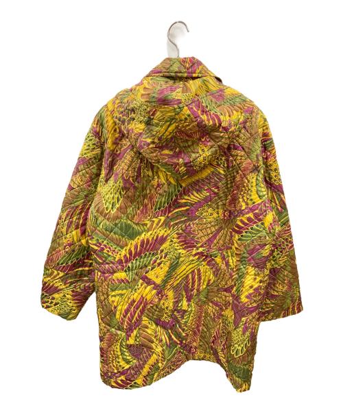 Salvatore Ferragamo（サルヴァトーレ フェラガモ）Salvatore Ferragamo (サルヴァトーレ フェラガモ) キルティングジャケット イエロー サイズ:Sの古着・服飾アイテム