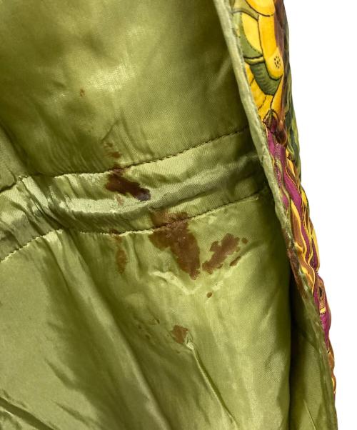 Salvatore Ferragamo（サルヴァトーレ フェラガモ）Salvatore Ferragamo (サルヴァトーレ フェラガモ) キルティングジャケット イエロー サイズ:Sの古着・服飾アイテム