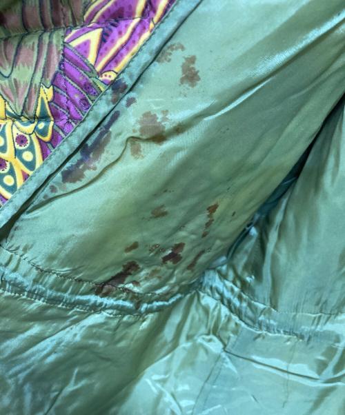 Salvatore Ferragamo（サルヴァトーレ フェラガモ）Salvatore Ferragamo (サルヴァトーレ フェラガモ) キルティングジャケット イエロー サイズ:Sの古着・服飾アイテム