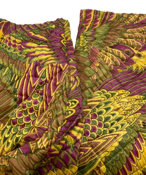 Salvatore Ferragamo（サルヴァトーレ フェラガモ）Salvatore Ferragamo (サルヴァトーレ フェラガモ) キルティングジャケット イエロー サイズ:Sの古着・服飾アイテム