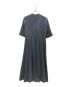 anuans（アニュアンス）の古着「スキッパーネックスリットスリーブフレアワンピース　anuans　1523230190-0」｜ネイビー