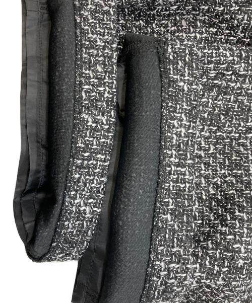 kha:ki（カーキ）kha:ki (カーキ) TWEED CARGO PANTS ホワイト×ブラック サイズ:2の古着・服飾アイテム