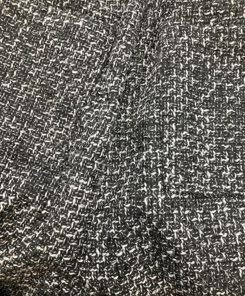 kha:ki（カーキ）kha:ki (カーキ) TWEED CARGO PANTS ホワイト×ブラック サイズ:2の古着・服飾アイテム