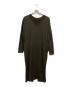 DEUXIEME CLASSE（ドゥーズィエム クラス）の古着「ジャージーワンピース」｜カーキ