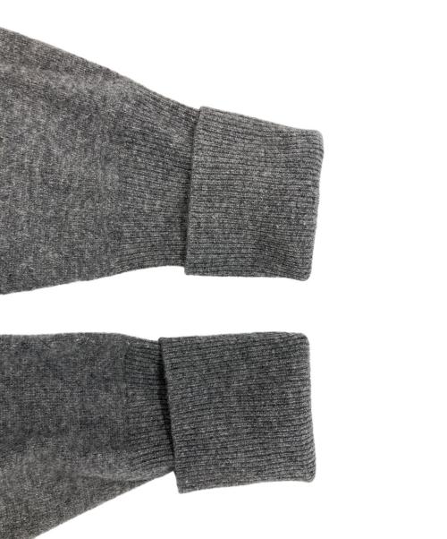 Vivienne Westwood RED LABEL（ヴィヴィアンウエストウッドレッドレーベル）Vivienne Westwood RED LABEL (ヴィヴィアンウエストウッドレッドレーベル) フーデットニットロングカーディガン グレー サイズ:00の古着・服飾アイテム