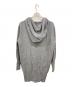 Vivienne Westwood RED LABEL (ヴィヴィアンウエストウッドレッドレーベル) フーデットニットロングカーディガン グレー サイズ:00：12000円