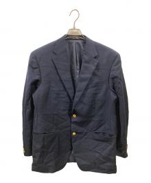 LAUREN RALPH LAUREN（ローレンラルフローレン）の古着「金釦テーラード/ローレンラルフローレン」｜ネイビー