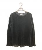 EVERYDAY I LIKE.エヴリデイ アイ ライク）の古着「LINO シアープルオーバー　EVERYDAY I LIKE.」｜ブラック