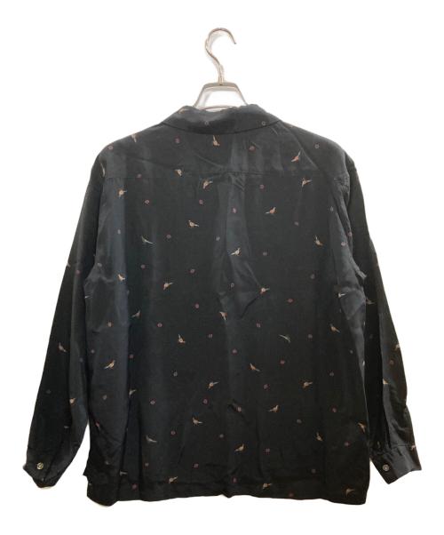 KIJI（キジ）KIJI (キジ) 総柄オープンカラーシャツ　BBZ2082104A0004　KIJI ブラック サイズ:4の古着・服飾アイテム