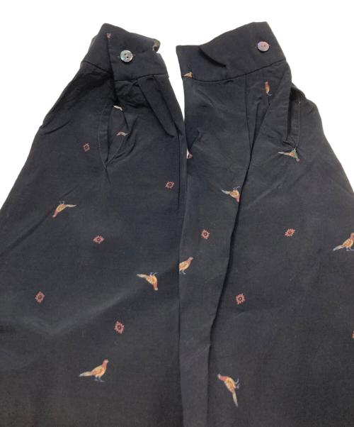 KIJI（キジ）KIJI (キジ) 総柄オープンカラーシャツ　BBZ2082104A0004　KIJI ブラック サイズ:4の古着・服飾アイテム