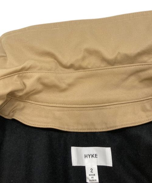 HYKE（ハイク）HYKE (ハイク) ライナー付コート　HYKE　151-17005 ブラウン サイズ:2の古着・服飾アイテム