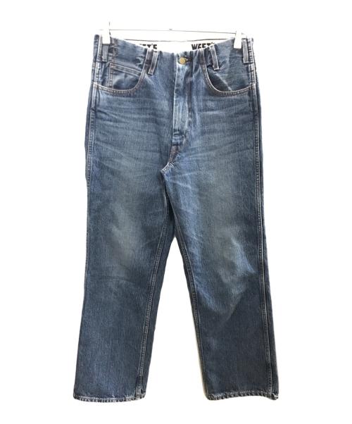 WESTOVERALLS（ウエストオーバーオールズ）WESTOVERALLS (ウエストオーバーオールズ) デニムパンツ/ウエストオーバーオールズ/817F インディゴ サイズ:29の古着・服飾アイテム