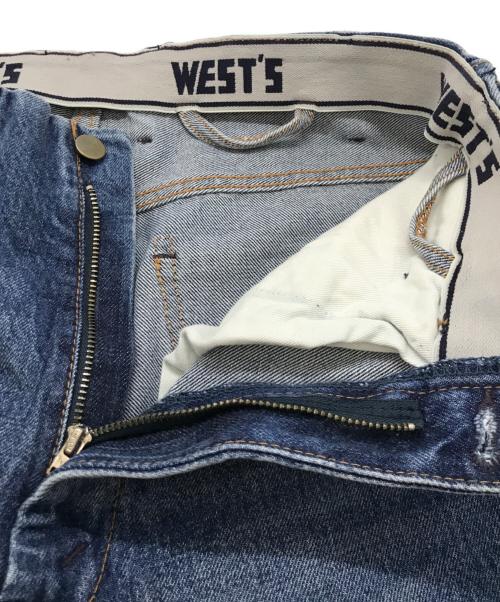 WESTOVERALLS（ウエストオーバーオールズ）WESTOVERALLS (ウエストオーバーオールズ) デニムパンツ/ウエストオーバーオールズ/817F インディゴ サイズ:29の古着・服飾アイテム