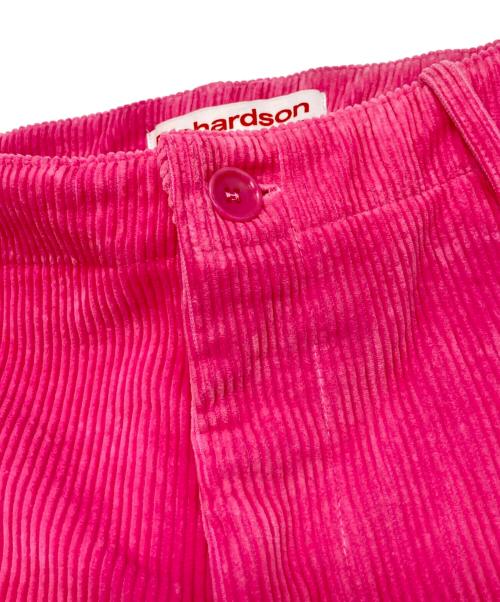 Richardson（リチャードソン）Richardson (リチャードソン) コーデュロイパンツ/リチャードソン ピンク サイズ:Sの古着・服飾アイテム