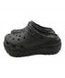 crocs (クロックス) メガクラッシュクロッグ/クロックス ブラック サイズ:9：6000円