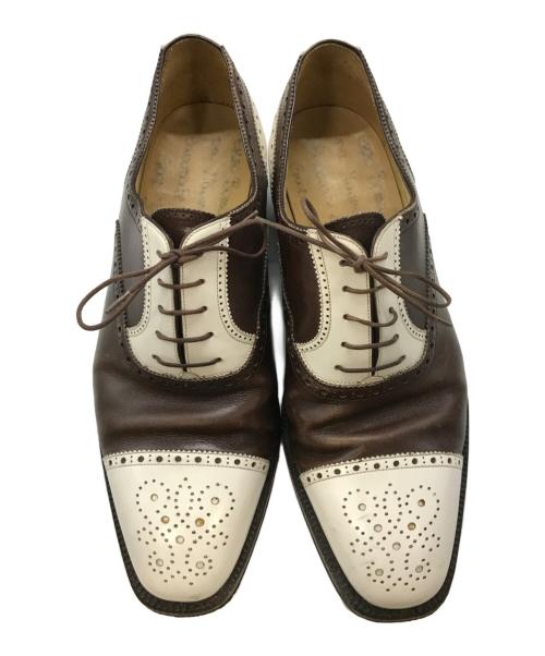 ENZO BONAFE（エンツォボナフェ）ENZO BONAFE (エンツォボナフェ) メダリオンシューズ/エンツォボナフェ ブラウン サイズ:43の古着・服飾アイテム