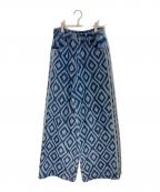 adidas×FARM Rioアディダス×ファームリオ）の古着「デニム トラックパンツ」｜インディゴ