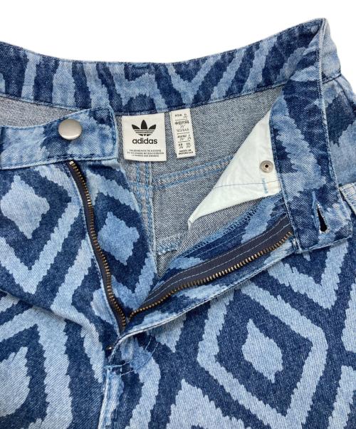 adidas（アディダス）adidas (アディダス) FARM Rio (ファームリオ) デニム トラックパンツ インディゴ サイズ:25の古着・服飾アイテム