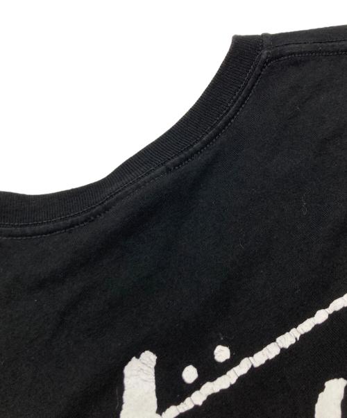 stussy（ステューシー）stussy (ステューシー) 8 BALL PIG DYED TEE/ステューシー ブラック×ホワイト サイズ:Lの古着・服飾アイテム