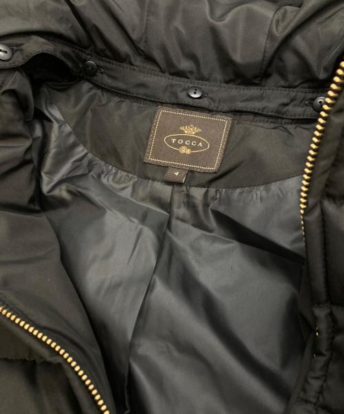 TOCCA（トッカ）TOCCA (トッカ) ダウンコート ブラック サイズ:4の古着・服飾アイテム