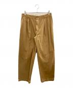 L.L.Beanエルエルビーン）の古着「ダブルタックチノパンツ/エルエルビーン/USA製」｜ブラウン