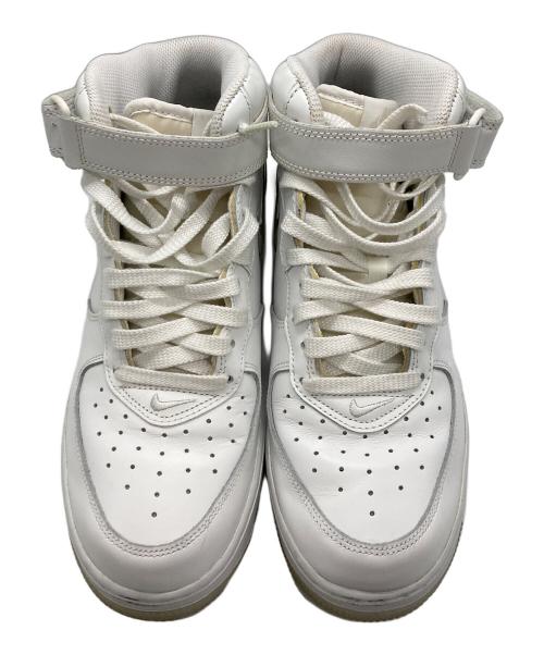 NIKE（ナイキ）NIKE (ナイキ) AIR FORCE 1 MID '07 SUMMIT/ナイキ/DZ2672-101 ホワイト サイズ:27cmの古着・服飾アイテム