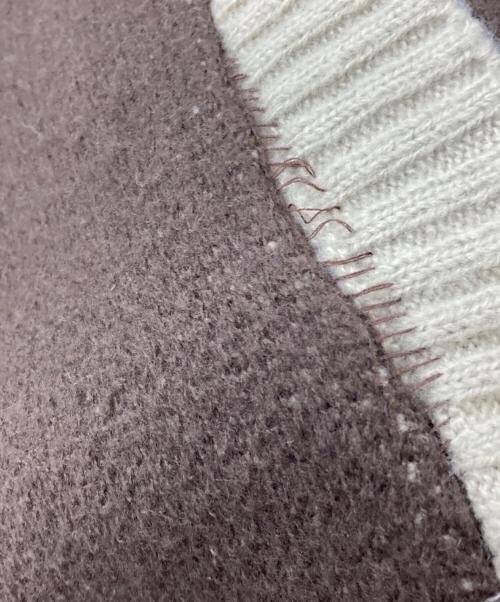 Jaded London（ジェイデッドロンドン）jaded london (ジェイデッドロンドン) TEAM 85 Knitted Bomber Jacket ブラウン サイズ:Ｍの古着・服飾アイテム