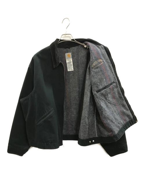 CarHartt（カーハート）CarHartt (カーハート) 企業刺繍デトロイトジャケット/カーハート/J01 BLK/USA製 ブラック サイズ:52の古着・服飾アイテム