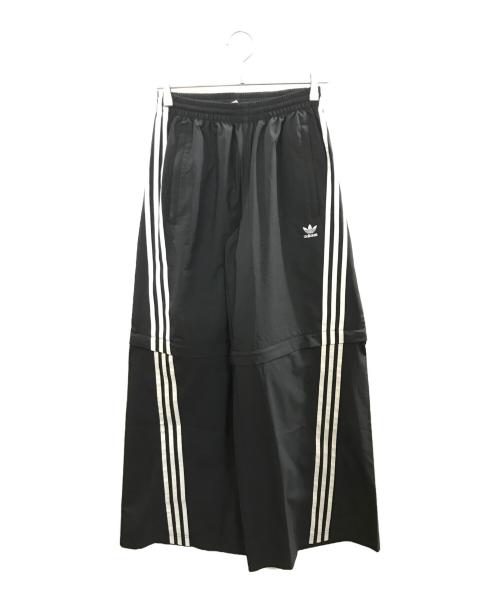adidas（アディダス）adidas (アディダス) OVERSIZED ZIP OFF TRACKPANT/アディダス/JM9254 ブラック サイズ:Ｍの古着・服飾アイテム