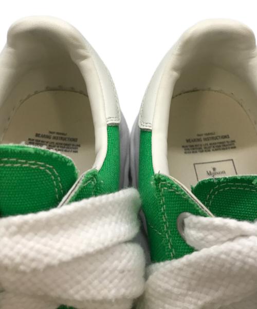 MIHARA YASUHIRO（ミハラヤスヒロ）MIHARA YASUHIRO (ミハラヤスヒロ) BLAKEY CANVAS LOW/ミハラヤスヒロ/A08FW735 グリーン サイズ:41の古着・服飾アイテム