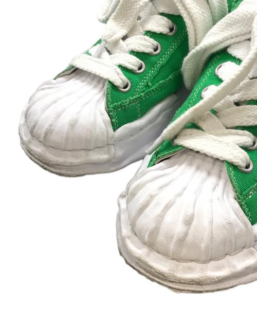 MIHARA YASUHIRO（ミハラヤスヒロ）MIHARA YASUHIRO (ミハラヤスヒロ) BLAKEY CANVAS LOW/ミハラヤスヒロ/A08FW735 グリーン サイズ:41の古着・服飾アイテム