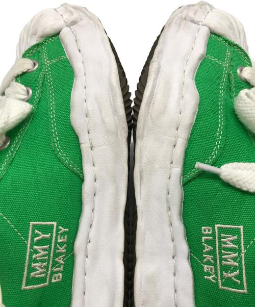MIHARA YASUHIRO（ミハラヤスヒロ）MIHARA YASUHIRO (ミハラヤスヒロ) BLAKEY CANVAS LOW/ミハラヤスヒロ/A08FW735 グリーン サイズ:41の古着・服飾アイテム