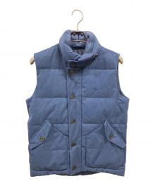 LACOSTE（ラコステ）の古着「ダウンベスト/ラコステ」｜ネイビー