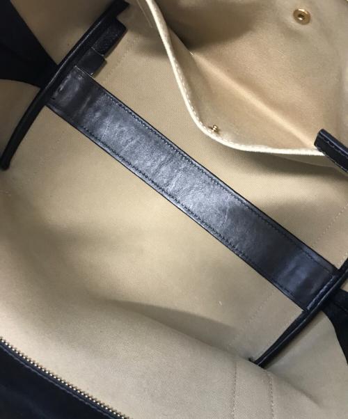 Chloe（クロエ）Chloe (クロエ) アリソントートバッグ/クロエ/01-15-50-65 ベージュ×ブラックの古着・服飾アイテム