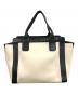Chloe (クロエ) アリソントートバッグ/クロエ/01-15-50-65 ベージュ×ブラック：8000円