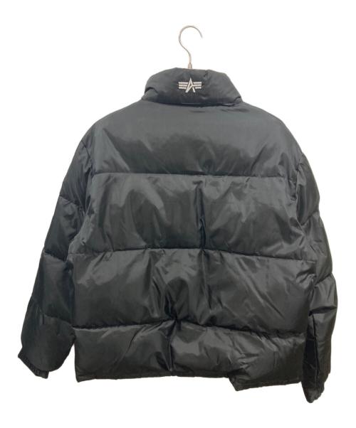 ALPHA（アルファ）ALPHA (アルファ) 中綿ジャケット　アルファ　 ブラック サイズ:Ｌの古着・服飾アイテム