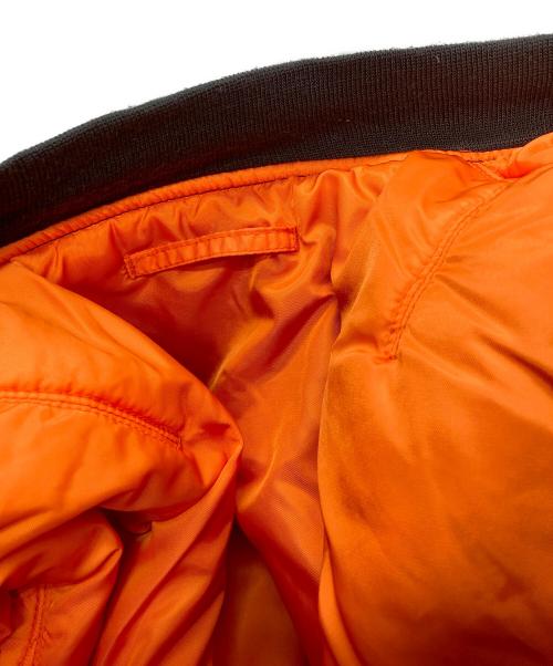 ALPHA（アルファ）ALPHA (アルファ) MA-1ジャケット　アルファ ブラック サイズ:Ｌの古着・服飾アイテム