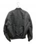 ALPHA (アルファ) MA-1ジャケット　アルファ ブラック サイズ:Ｌ：7000円