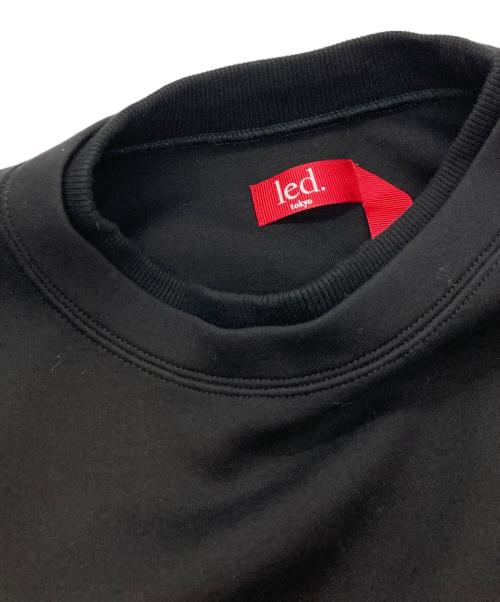 led . tokyo（レッドトーキョー）led . tokyo (レッドトーキョー) 変形スウェット/レッドトーキョー/S23C003 ブラック サイズ:Ｍの古着・服飾アイテム