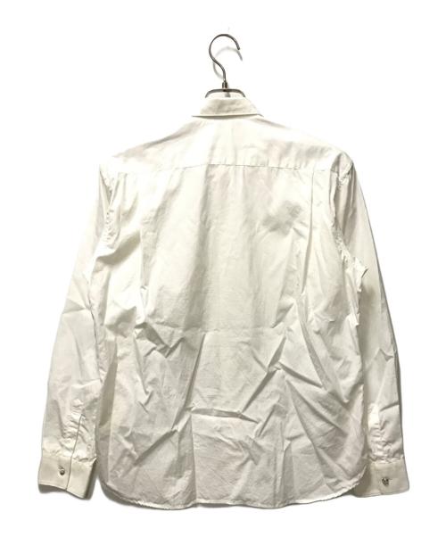 CHROME HEARTS（クロムハーツ）CHROME HEARTS (クロムハーツ) COMME des GARCONS (コムデギャルソン) クロスボールボタンシャツ/クロムハーツ/コムデギャルソン/ZI-B025 ホワイト サイズ:Sの古着・服飾アイテム