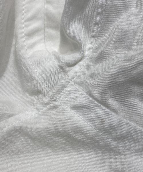 CHROME HEARTS（クロムハーツ）CHROME HEARTS (クロムハーツ) COMME des GARCONS (コムデギャルソン) クロスボールボタンシャツ/クロムハーツ/コムデギャルソン/ZI-B025 ホワイト サイズ:Sの古着・服飾アイテム