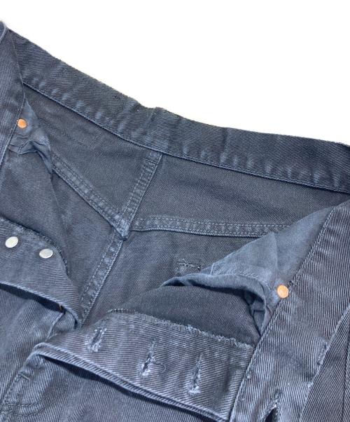 LEVI'S（リーバイス）LEVI'S (リーバイス) 後染め501ブラックデニム ブラック サイズ:32/34の古着・服飾アイテム