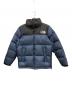 THE NORTH FACE（ザ ノース フェイス）の古着「ヌプシ ジャケット　ザ ノース フェイス　ND92335」｜ブルー×ブラック
