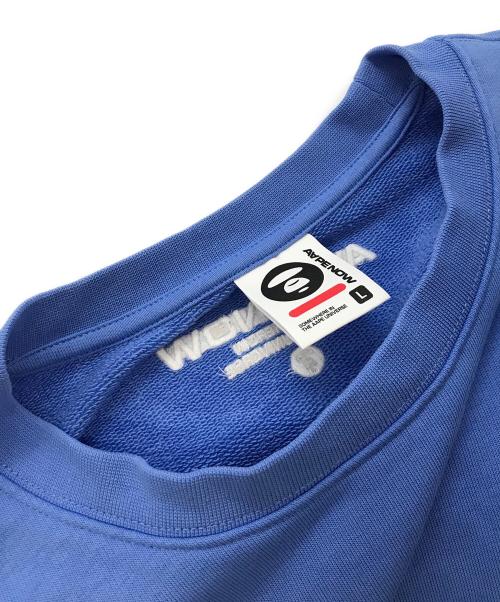 Aape BY A BATHING APE（エーエイプ バイ アベイシングエイプ）Aape BY A BATHING APE (エーエイプ バイ アベイシングエイプ) クルーネックスウェット/エーエイプ バイ アベイシングエイプ/AAPSWM3887XXJ ブルー サイズ:Ｌの古着・服飾アイテム
