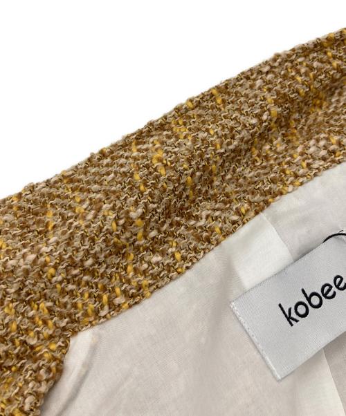 kobee（コビー）kobee (コビー) 切替ジャケット/コビー/MILLER VARSITY JACKET イエロー サイズ:Freeの古着・服飾アイテム